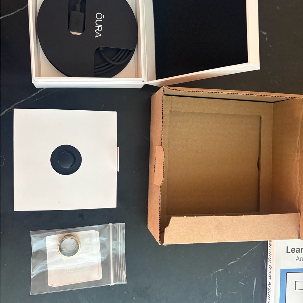 Oura Ring Gen3 Horizon in Gold